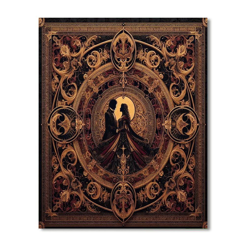 Gothic Romance Chronicle Painting Number Kit