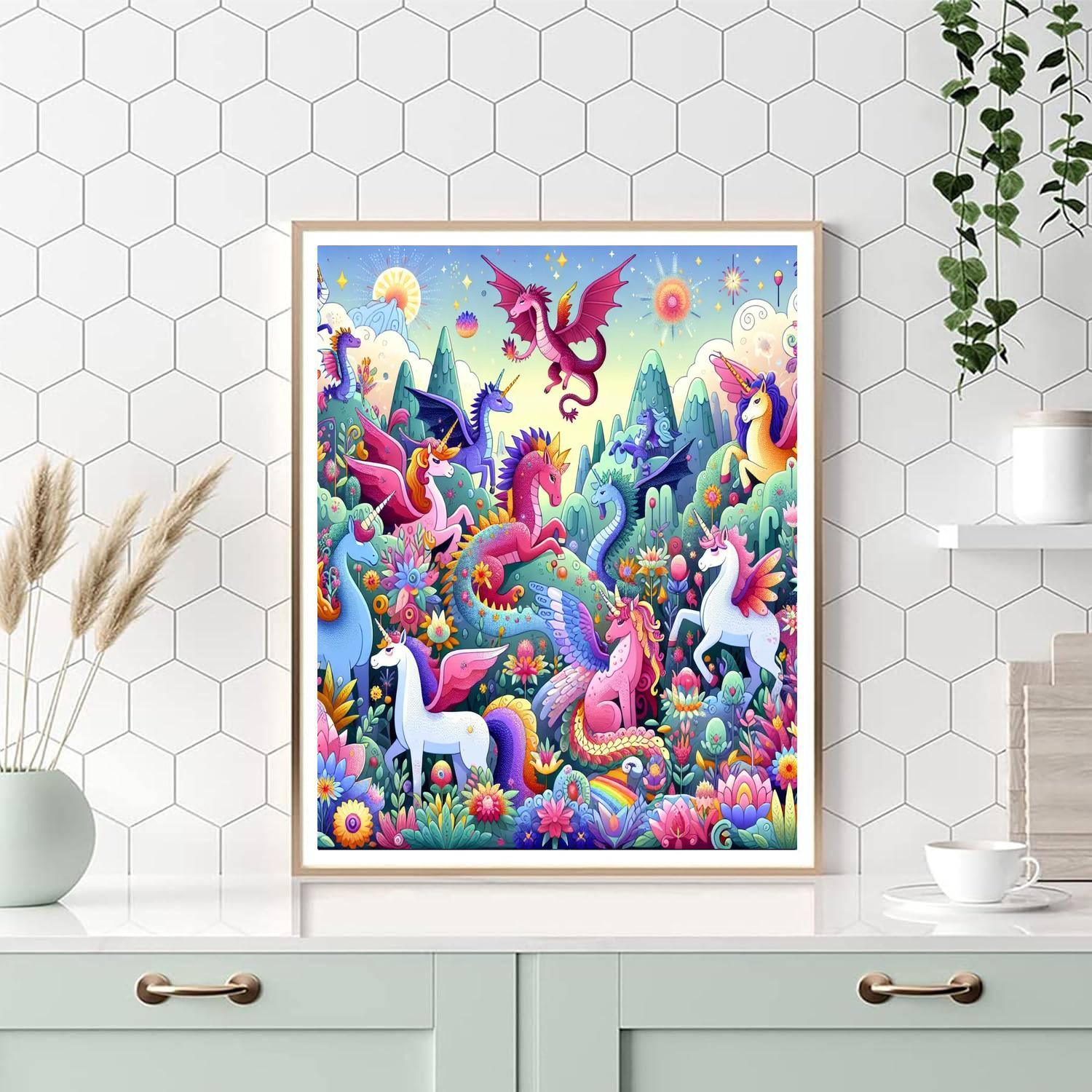 Enchanting Mythical Creatures Paint By Numbers Kits
