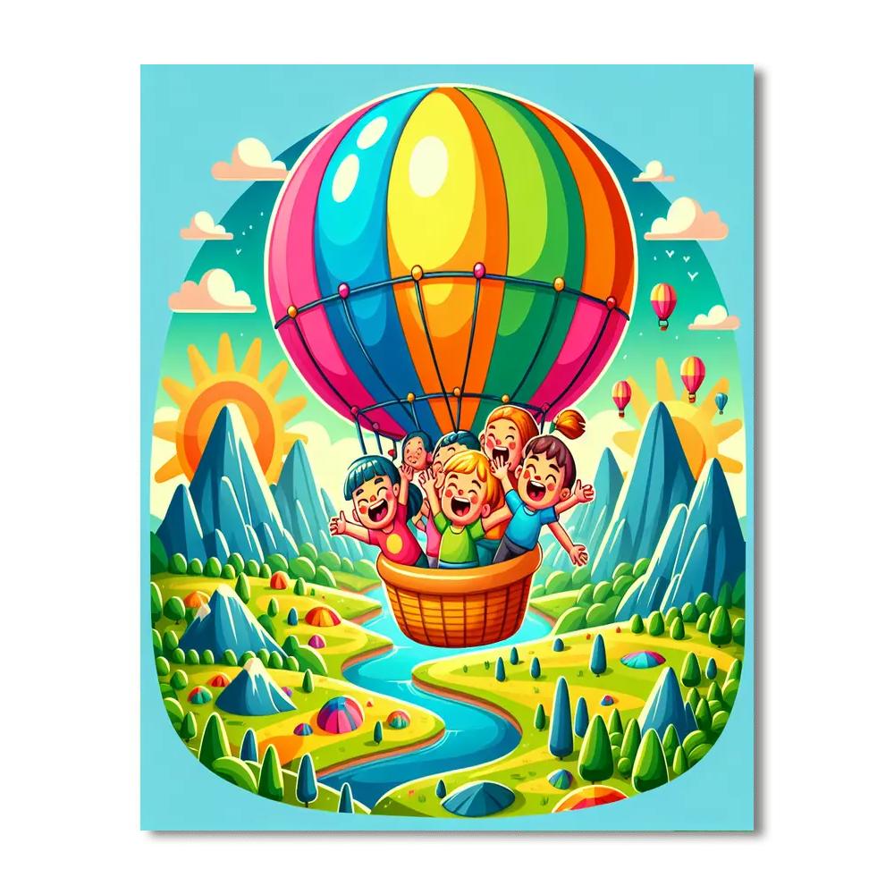 Jolly Joyful Journeys Paint By Color