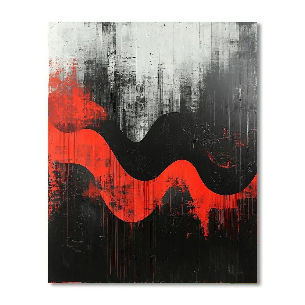 Banksy Inspired Society's Echoes  Paint By Number