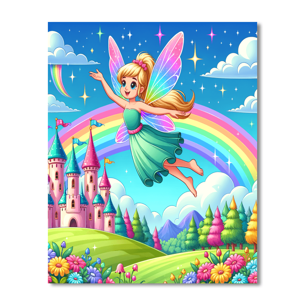 Dreamy Fairyland Escape DIY Paint By Numbers