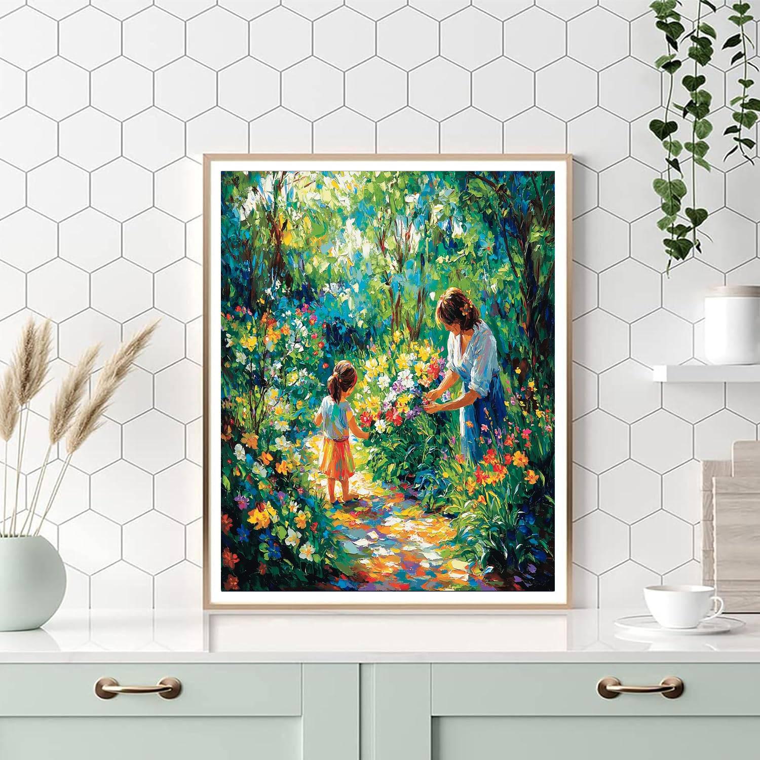 Love Blooms In The Garden Paint By Numbers Kits