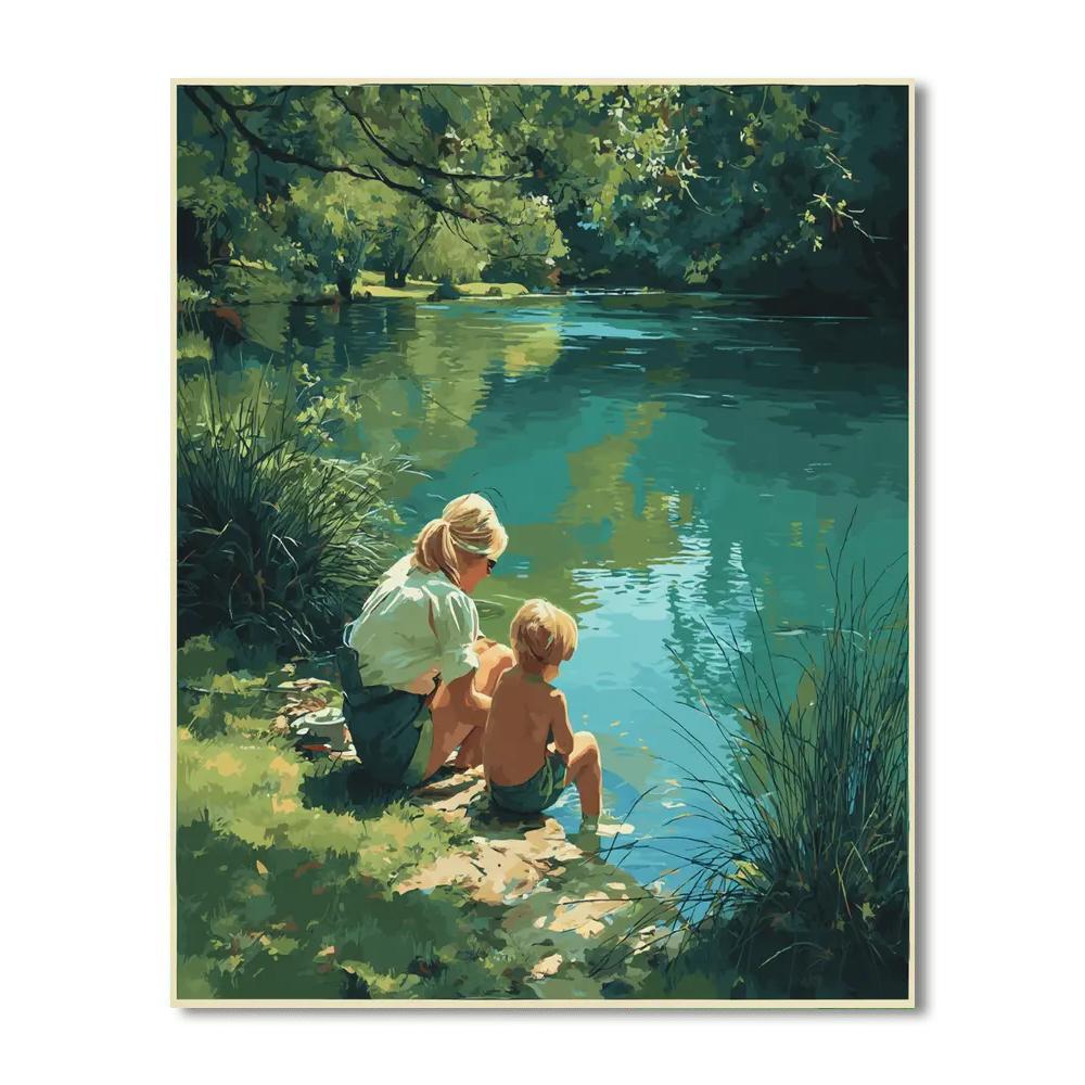 Reflections Of The Heart Paint By Number