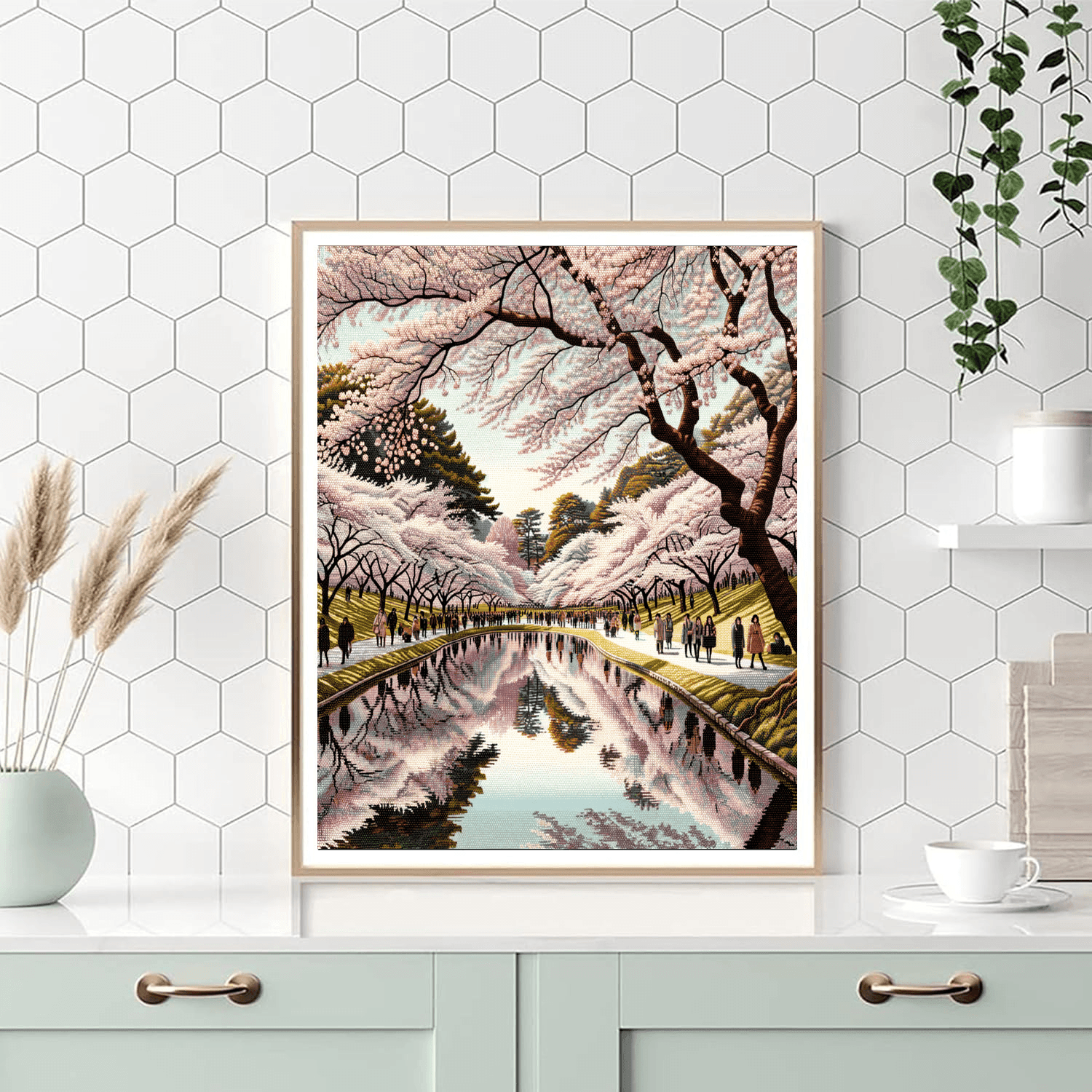 Cherry Blossom Festival - Washington D.c. Paint By Number