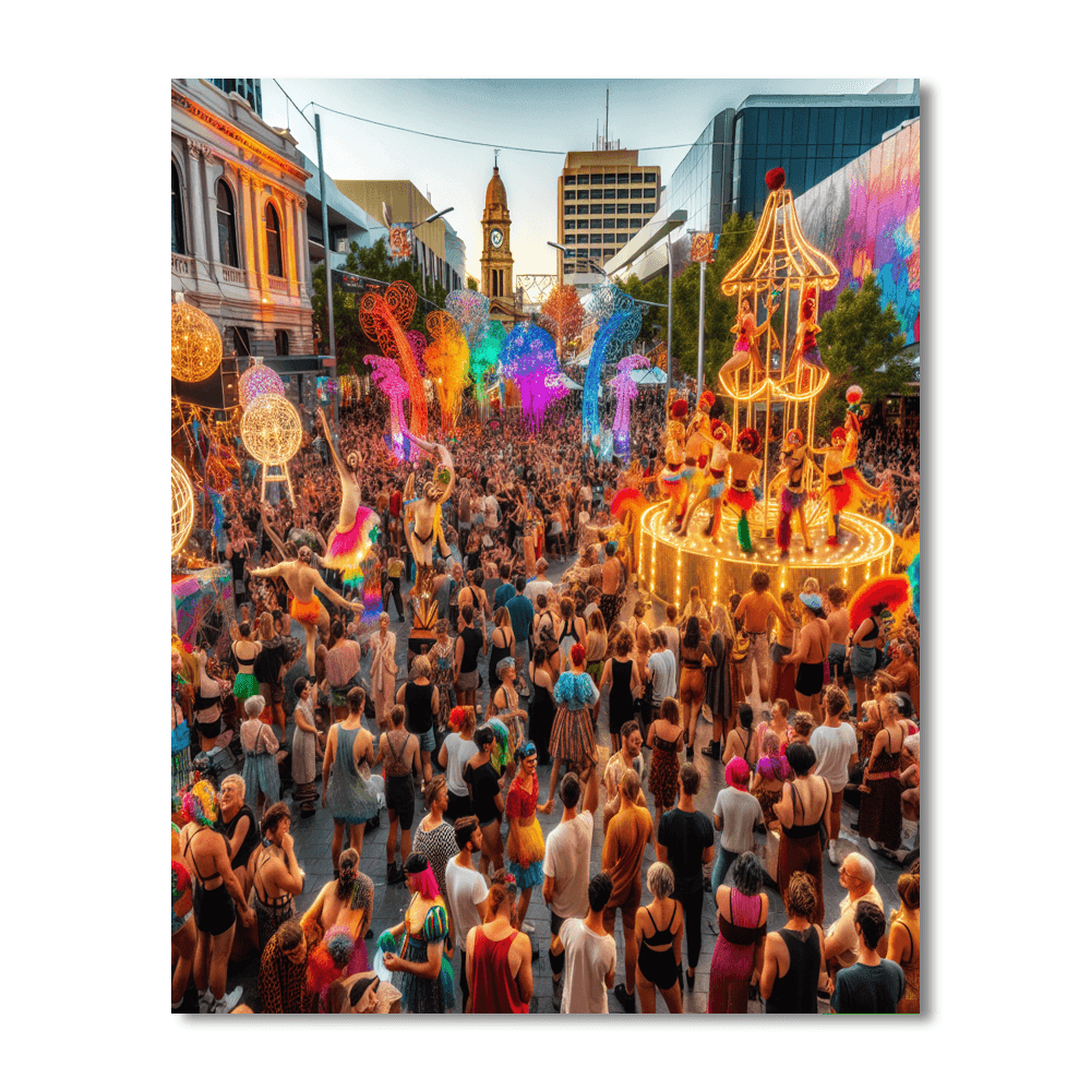 Adelaide Fringe Festival - Adelaide, Australia Paint By Number