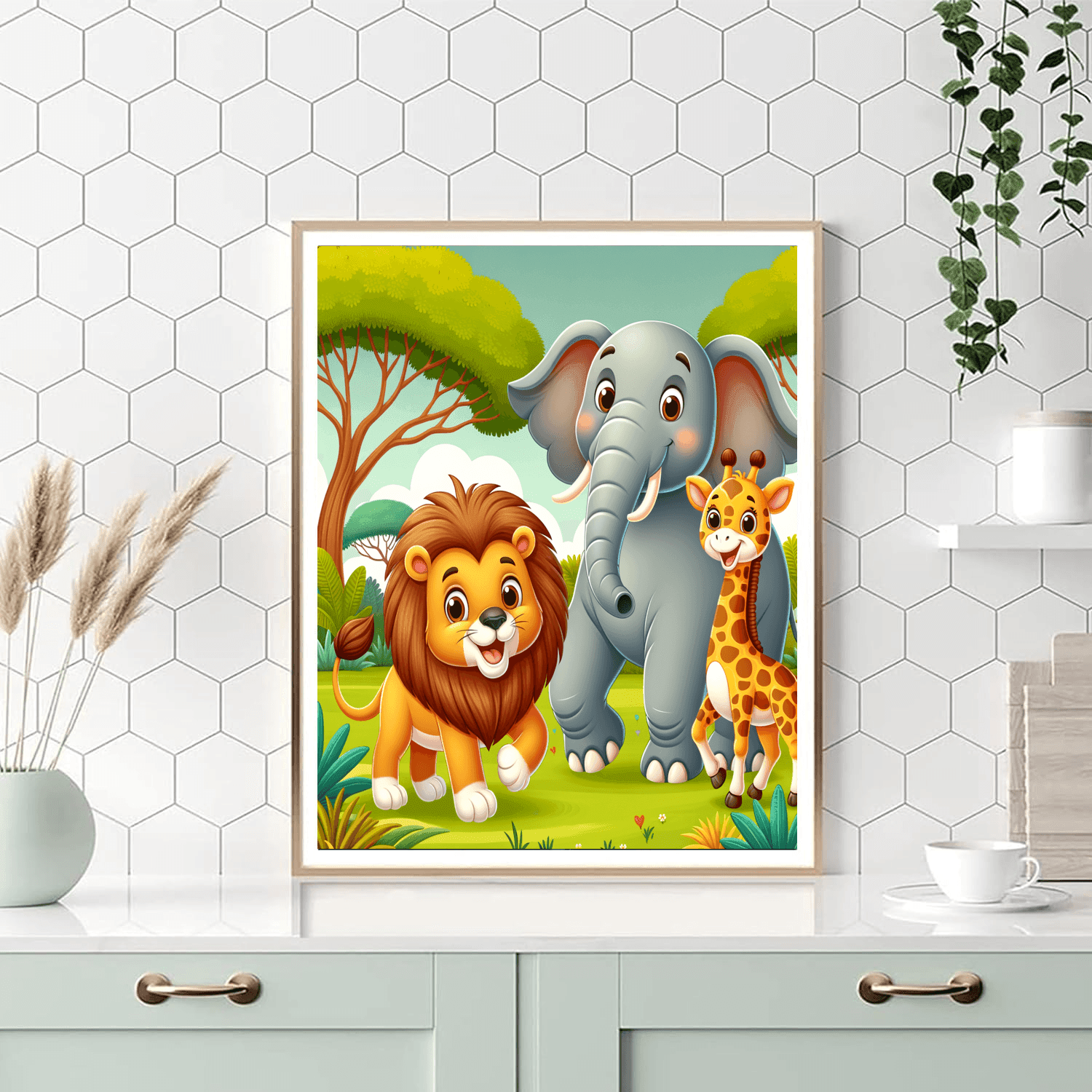 Exploring The Safari Painting By Numbers Kit