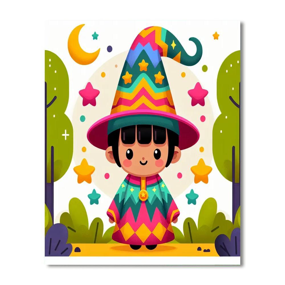 Whimsical Wizardry Adventure Painting By Numbers Kit