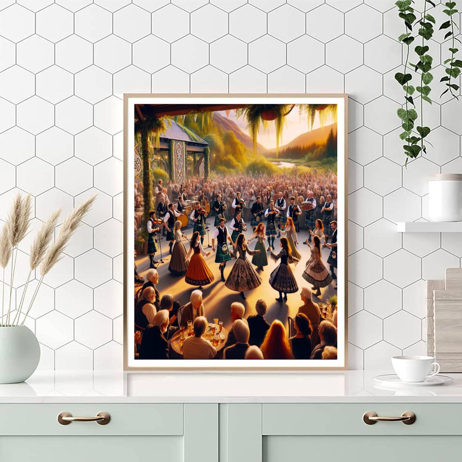 Celtic Gathering - Scotland Numbered Painting Kits