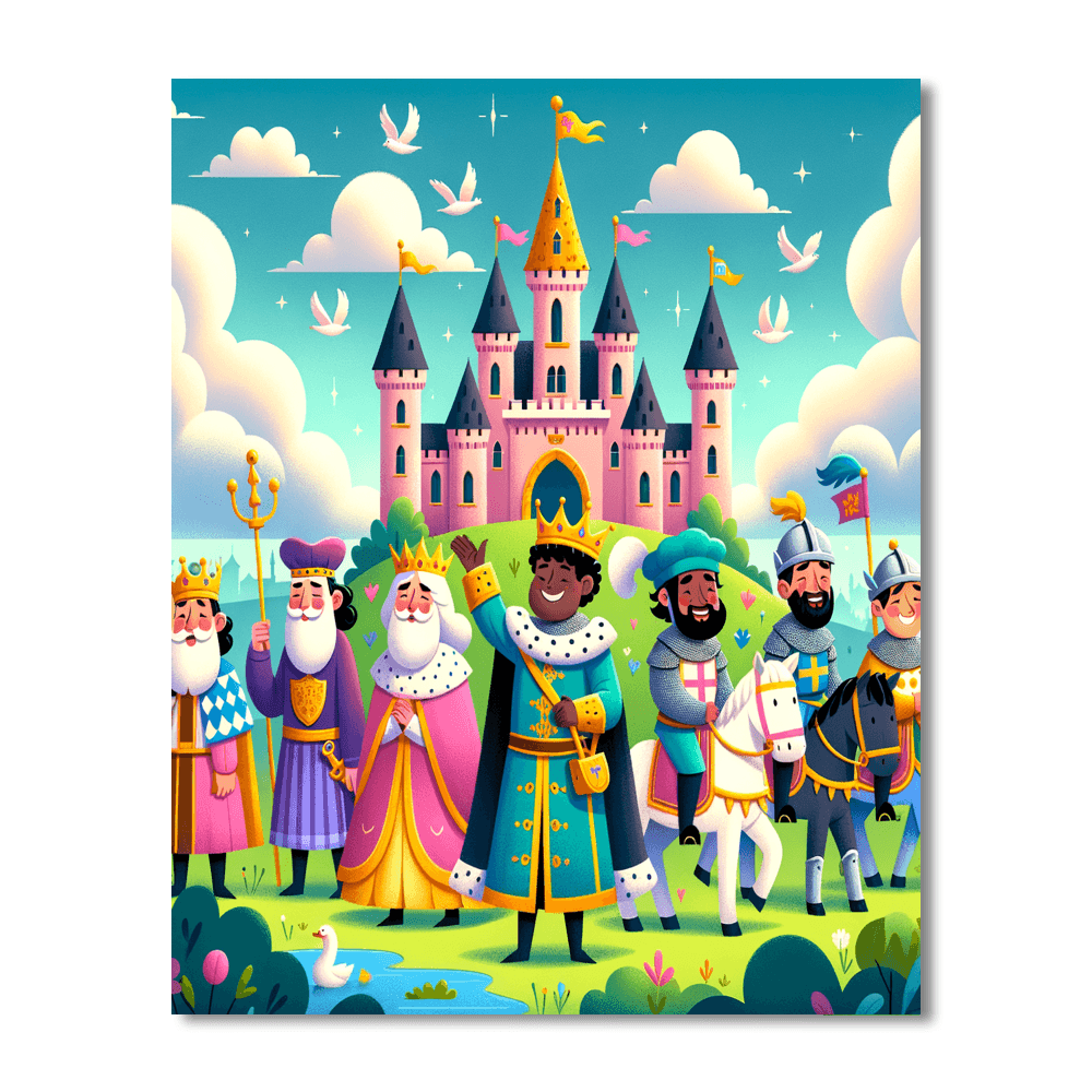 Royal Kingdom Adventures DIY Paint By Numbers