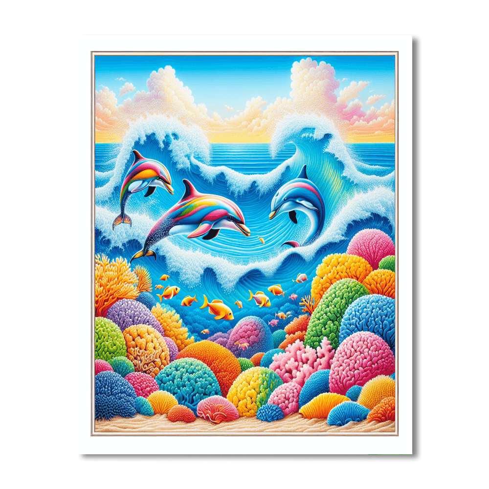 Whimsical Ocean Scenes Painting By Numbers Kit