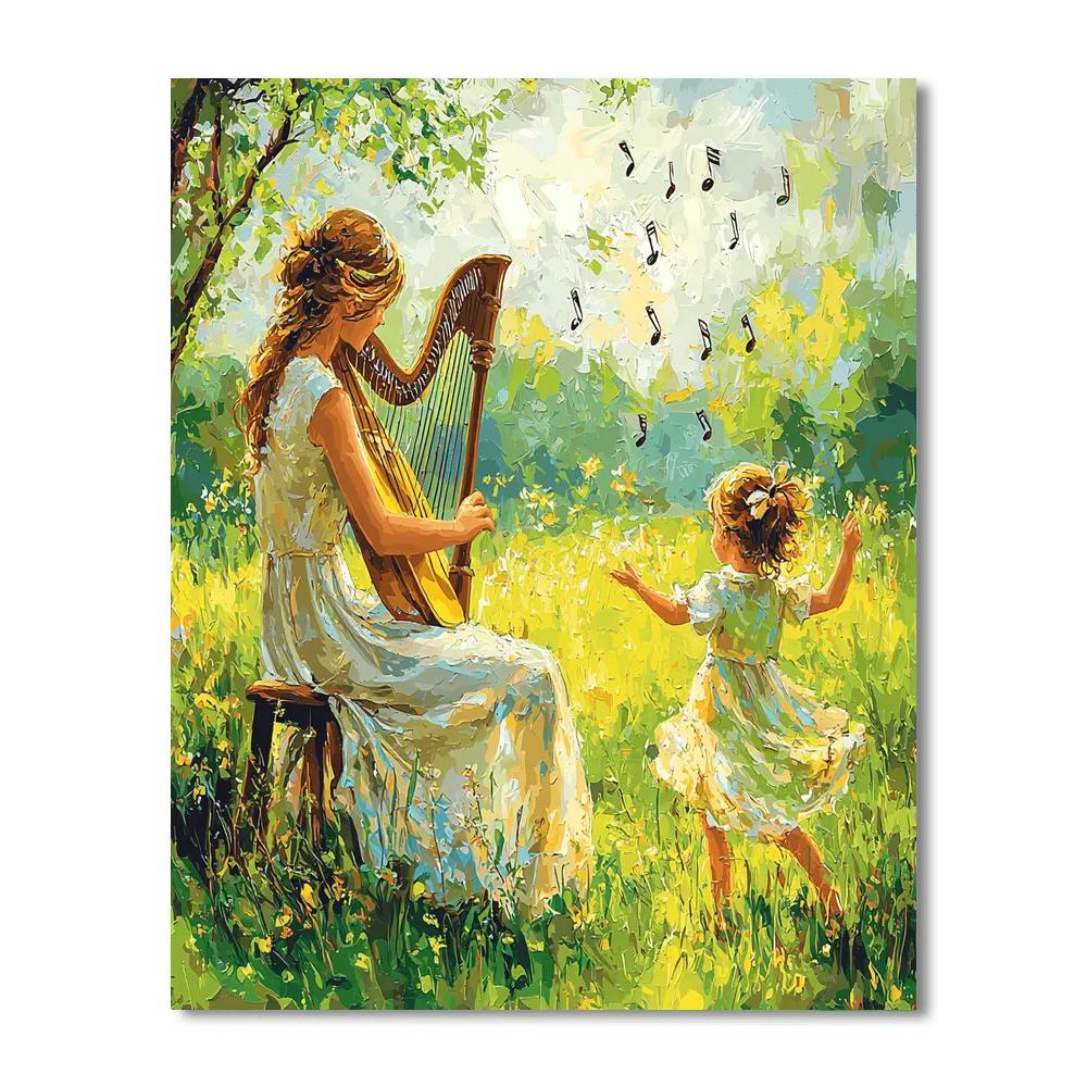 A Mother's Soft Symphony Numbered Painting Kits