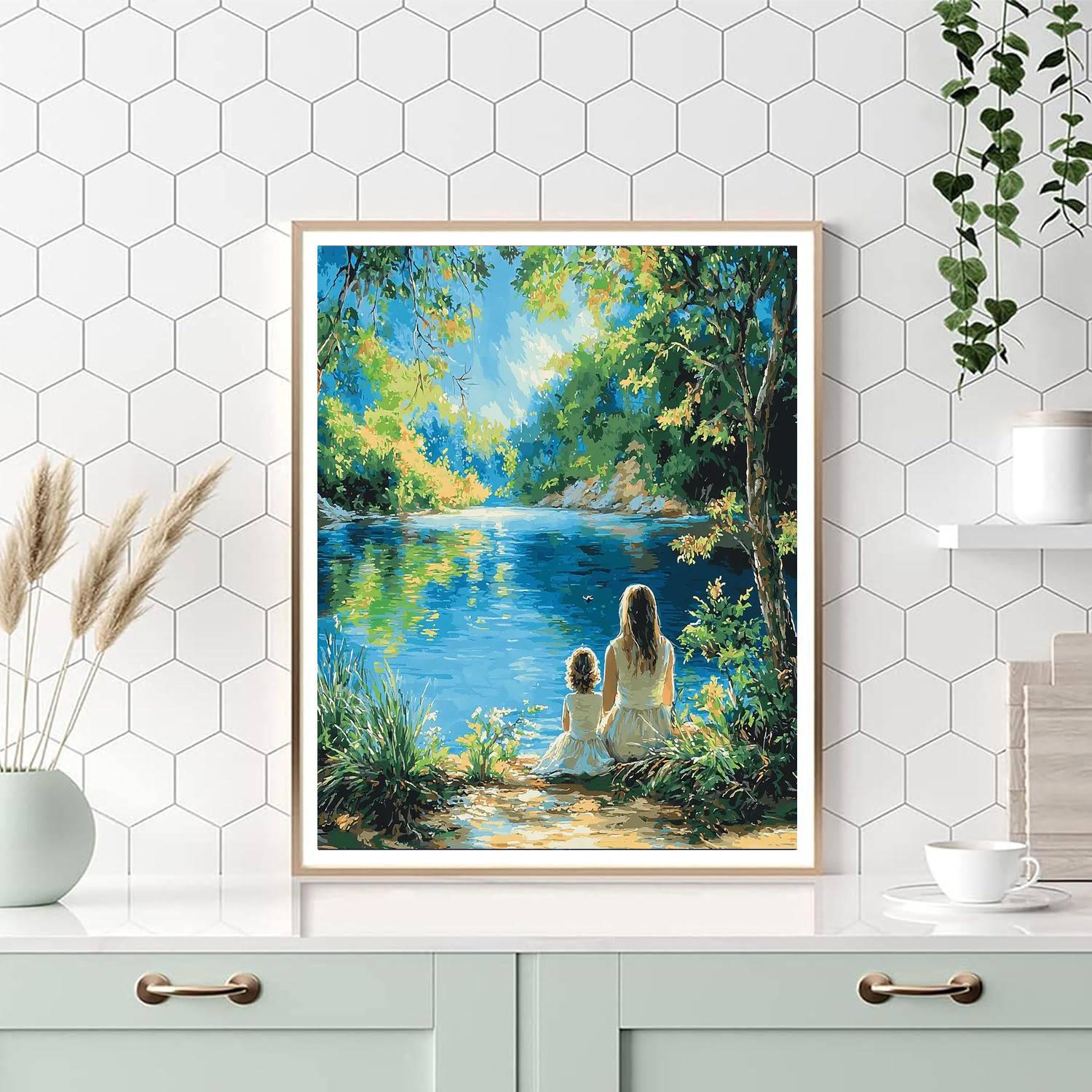 Lakeside Reverie Paint By Numbers Kits