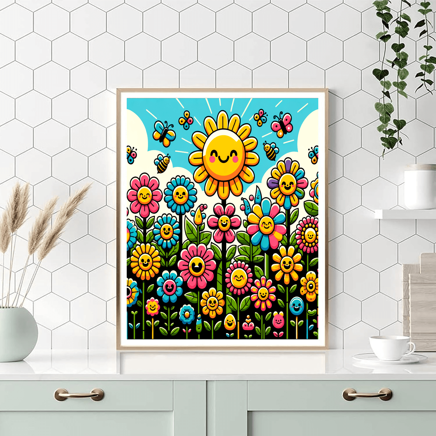 Garden Of Giggles DIY Paint By Numbers