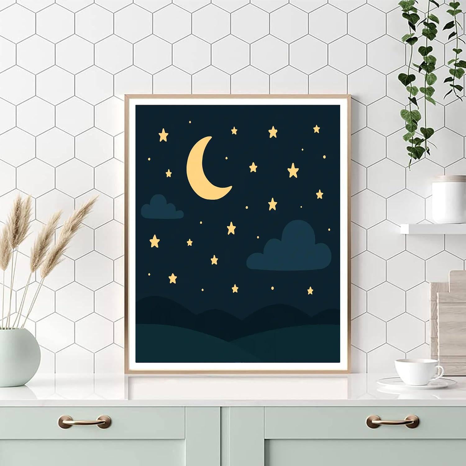Dreamy Night Painting By Numbers Kit