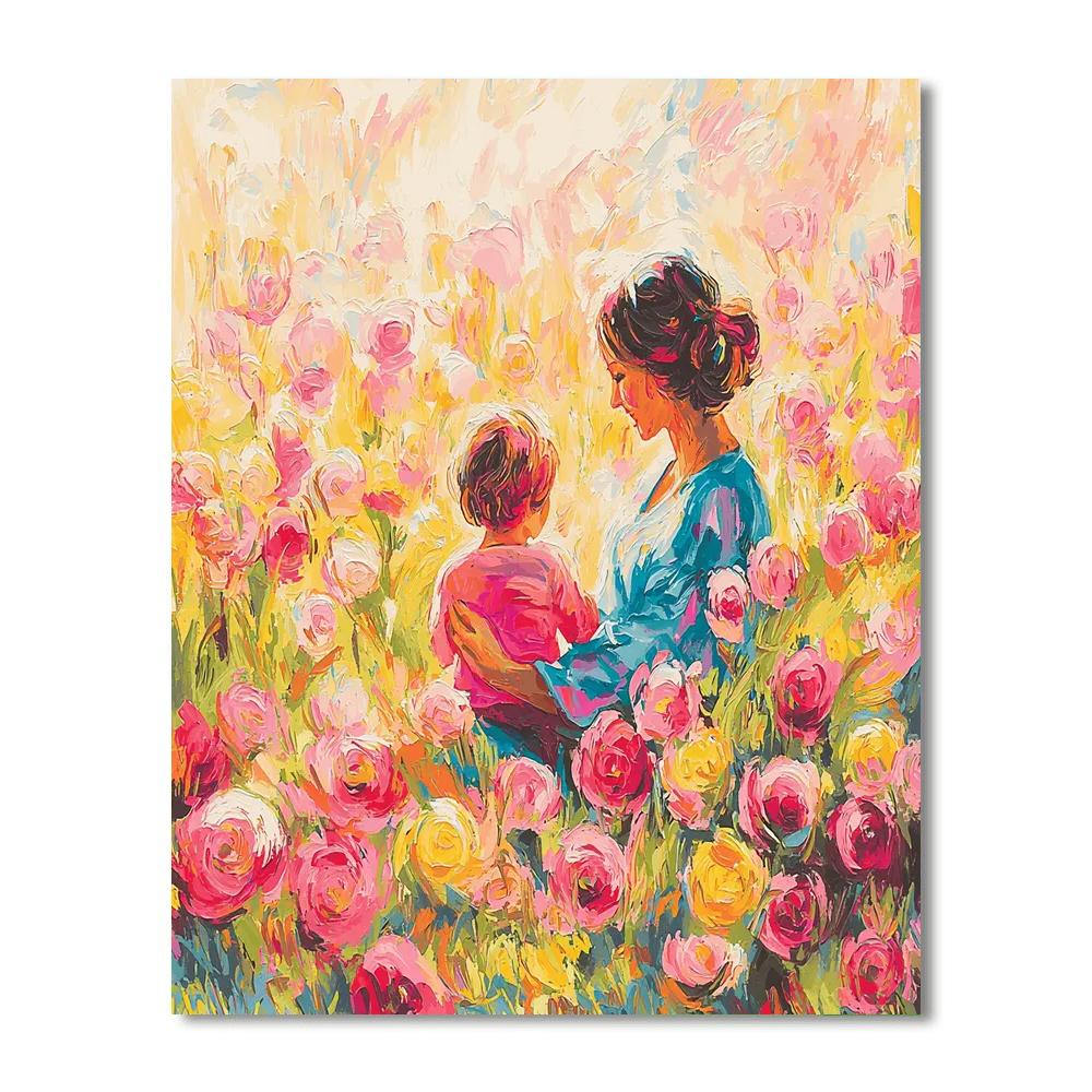 Love In Bloom Numbered Painting Kits