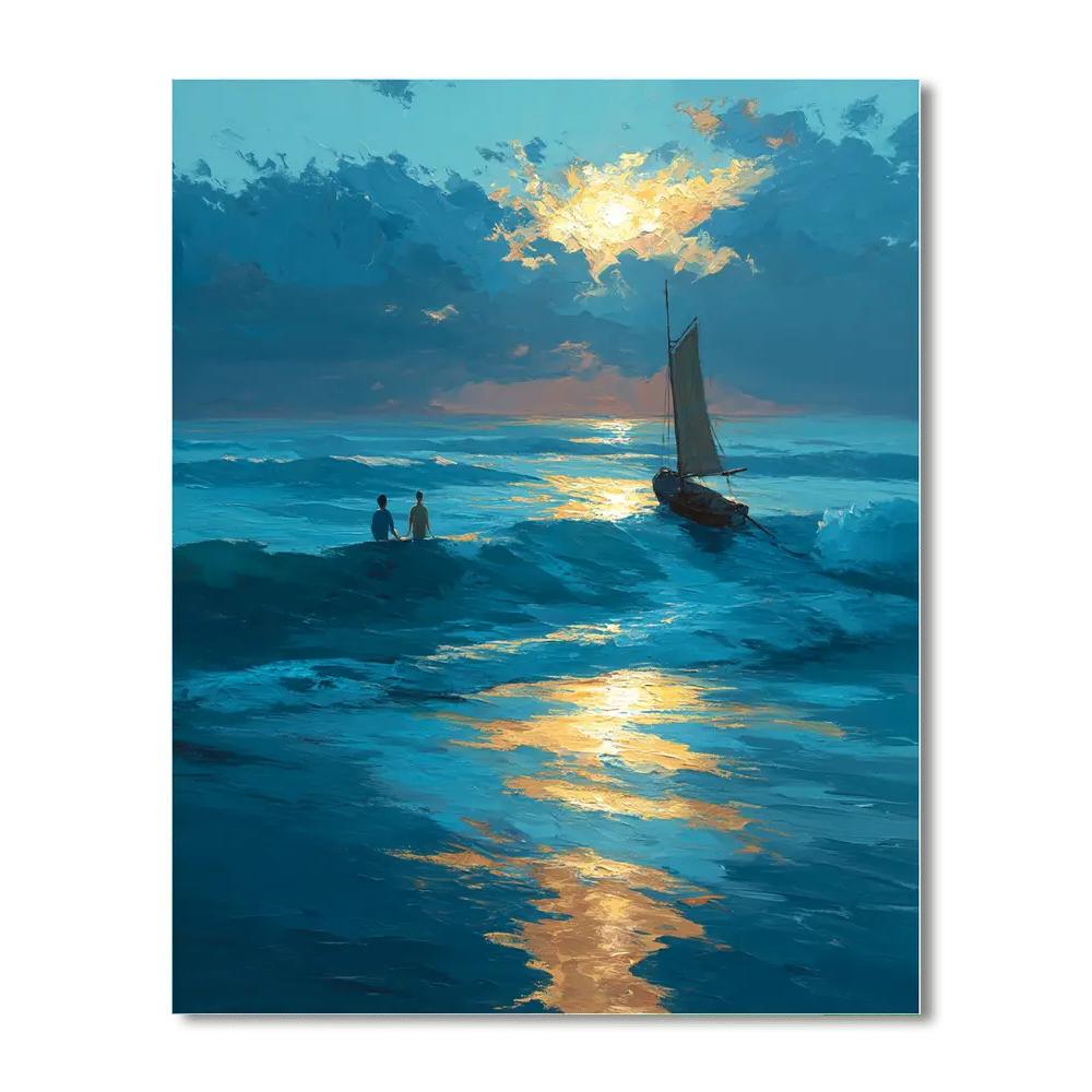 Sailing Into Sunshine Paint By Numbers Kits