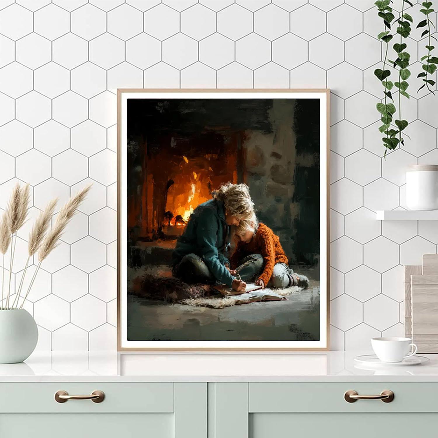 Family Storytime Paint By Color