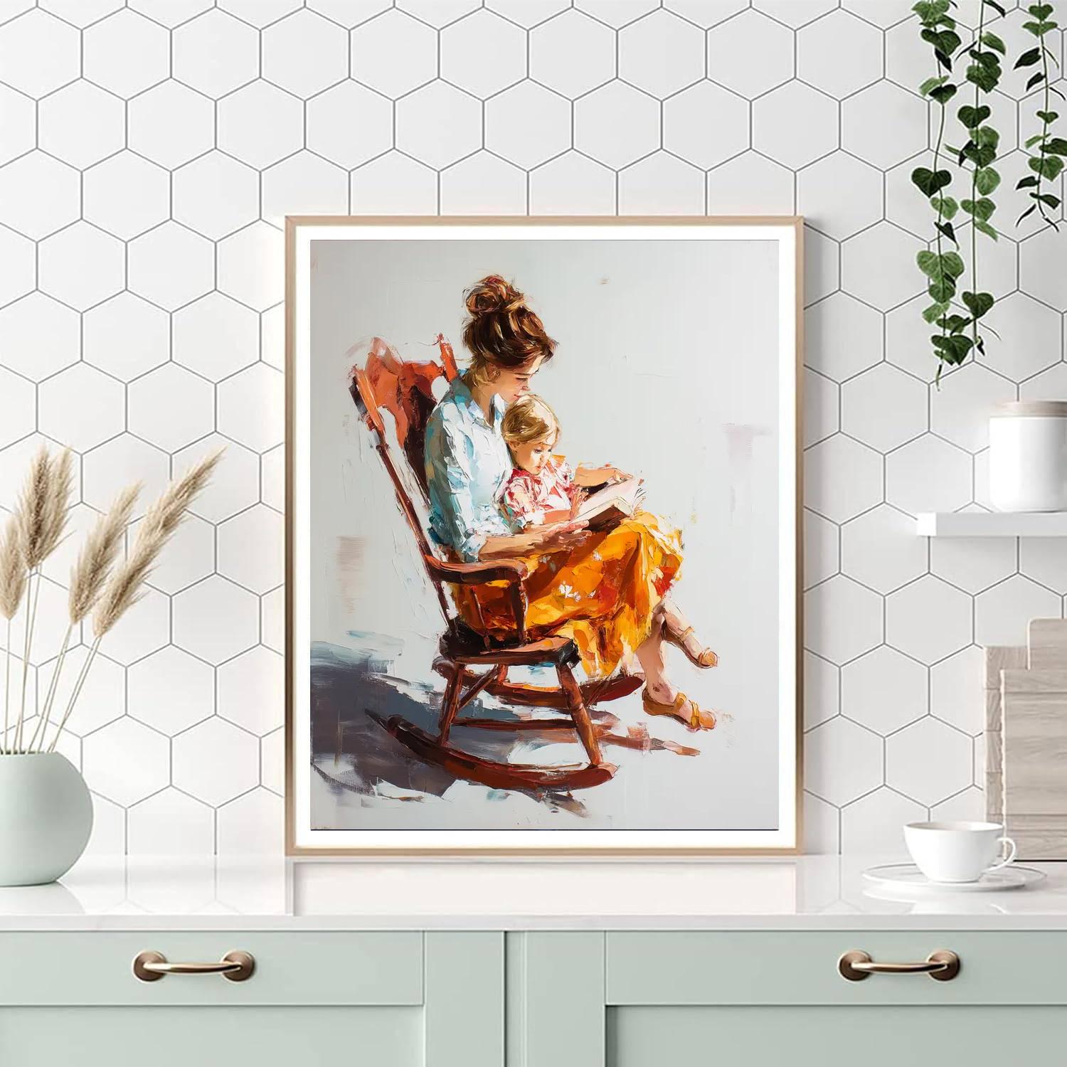 Rocking Chair Memories Paint By Numbers Kits