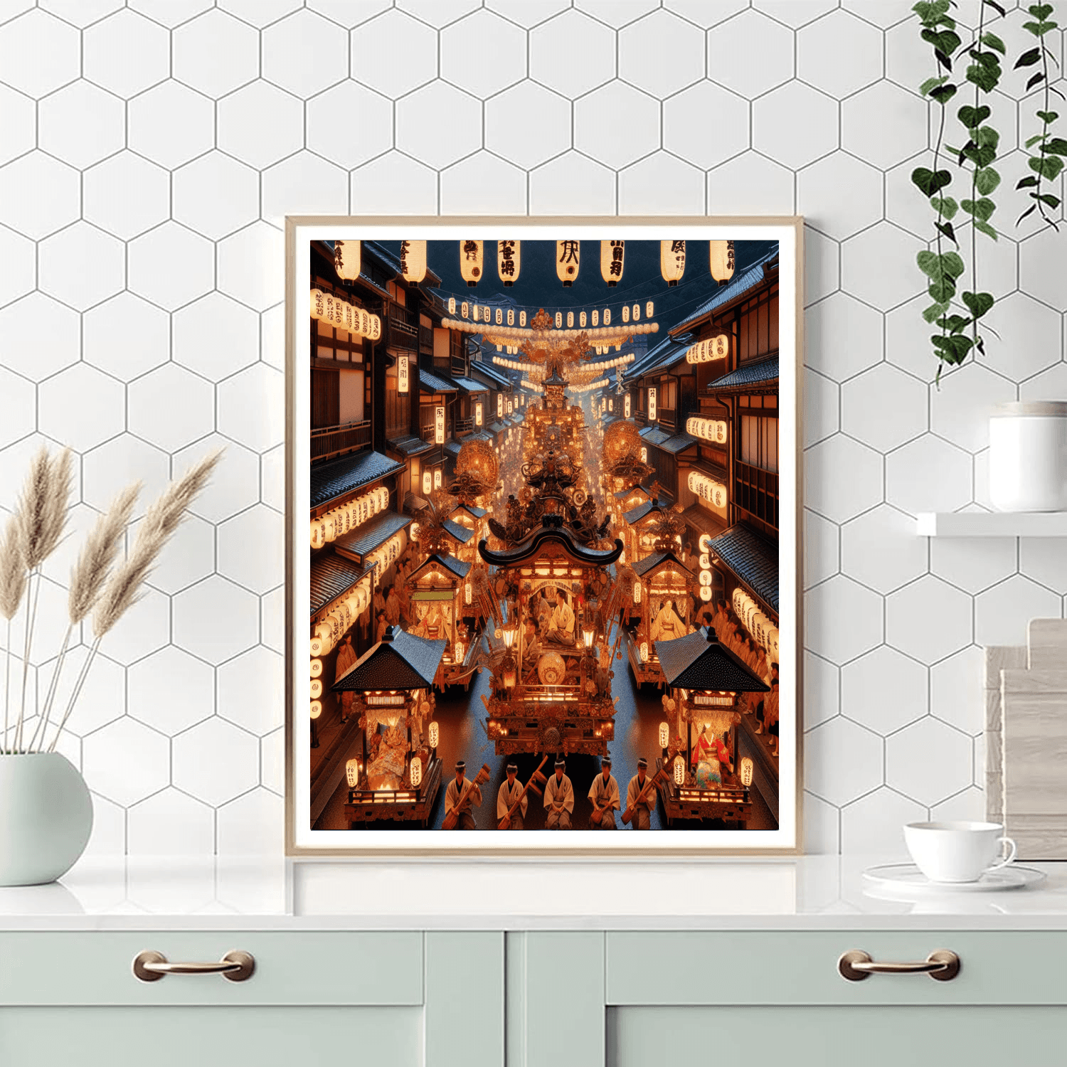 Matsuri Takayama Festival - Japan Paint By Numbers Art