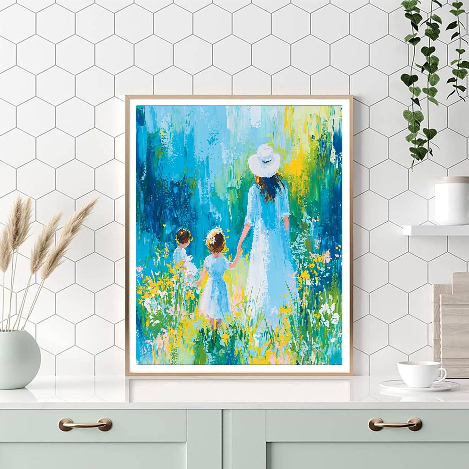 The Journey Of A Mother Paint By Numbers