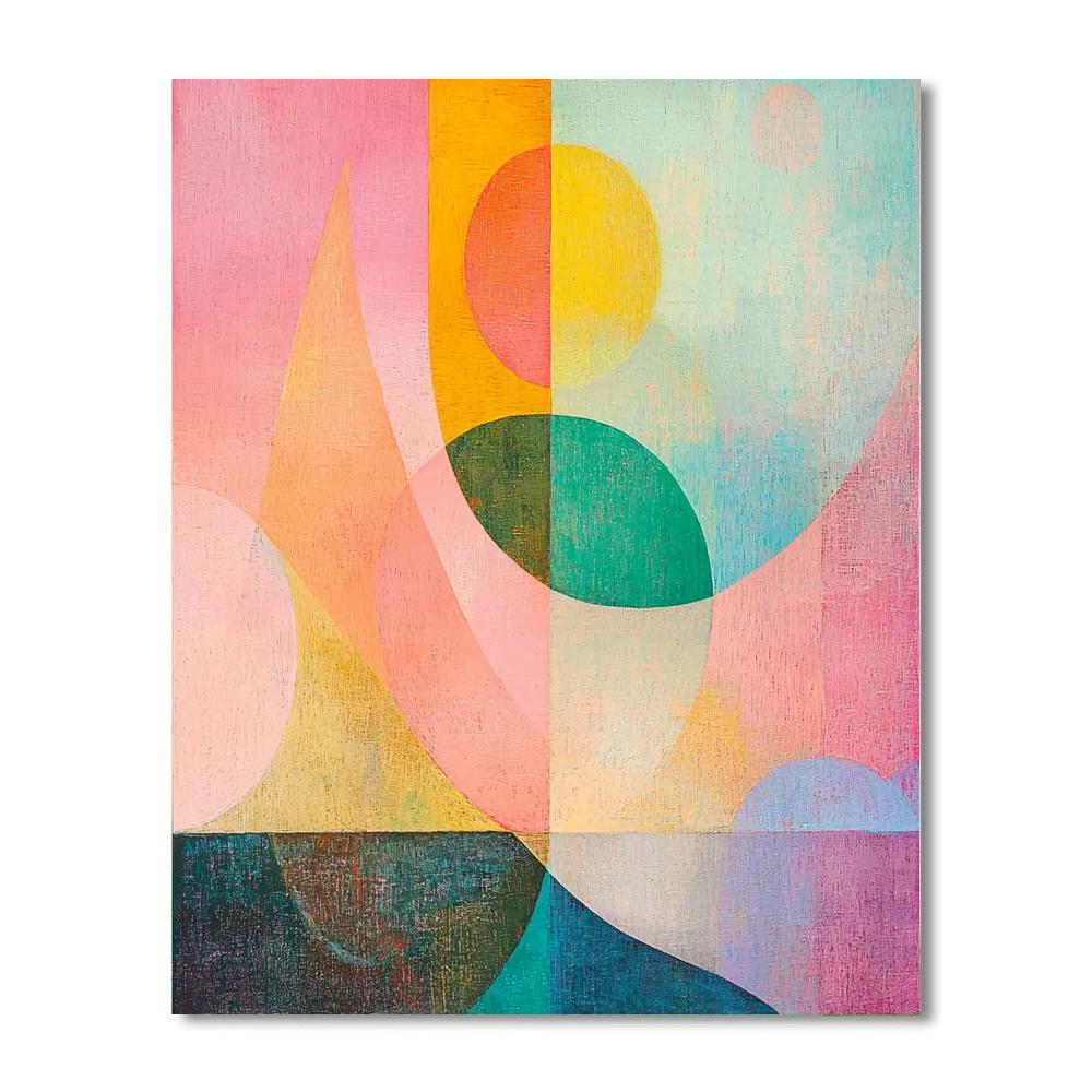 Paul Klee Inspired Mystical Dreams  Painting Number Kit