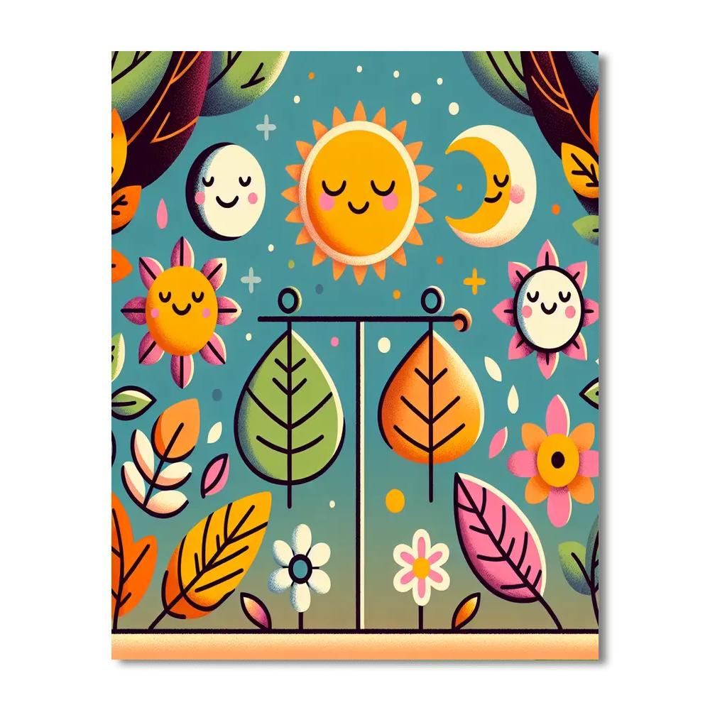 Enchanted Equinox Numbered Painting Kits