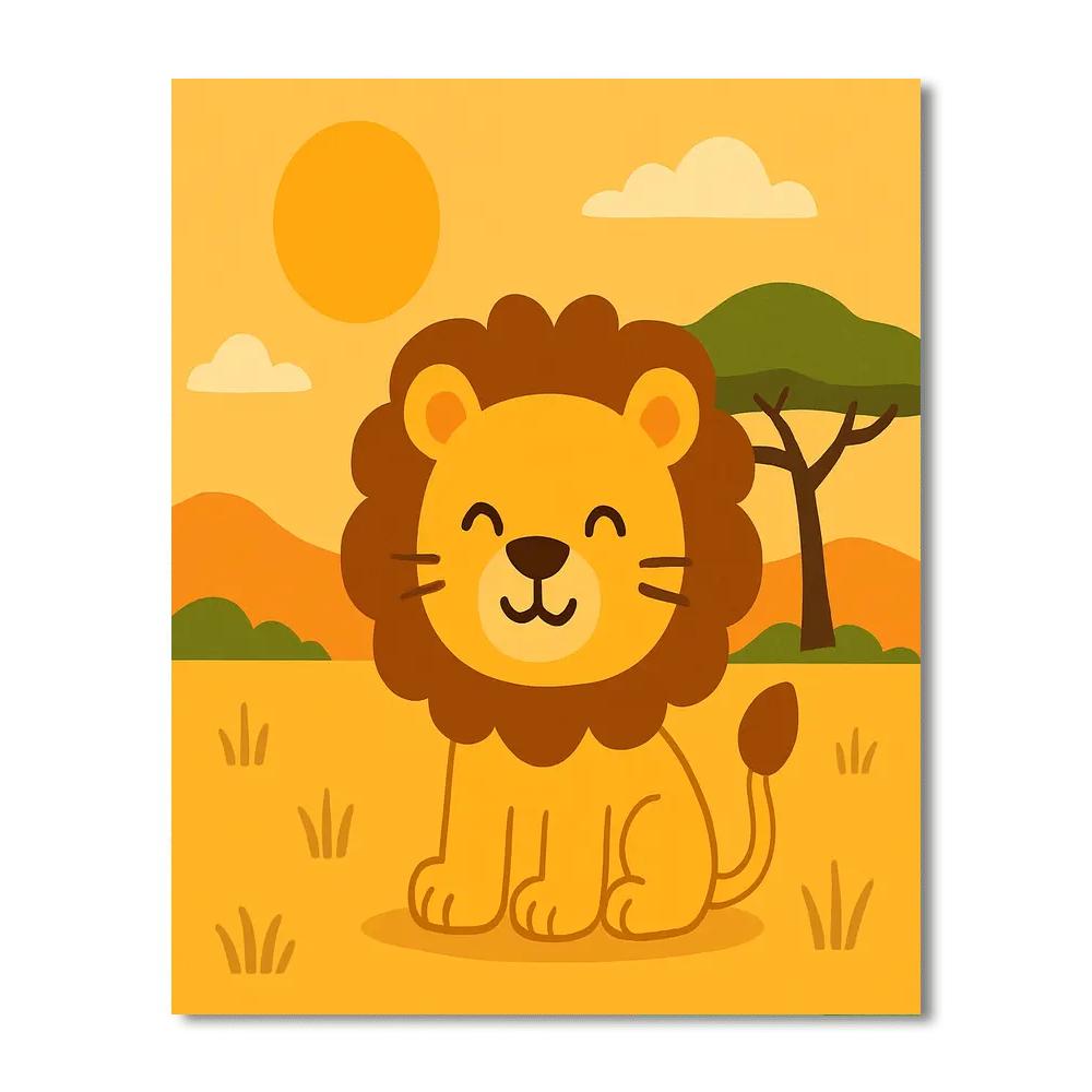 Animal Planet Safari Paint By Numbers