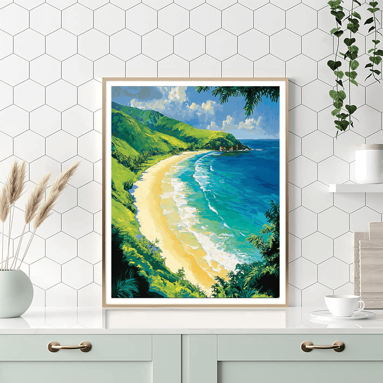 Whitsunday Islands - Queensland Painting Number Kit