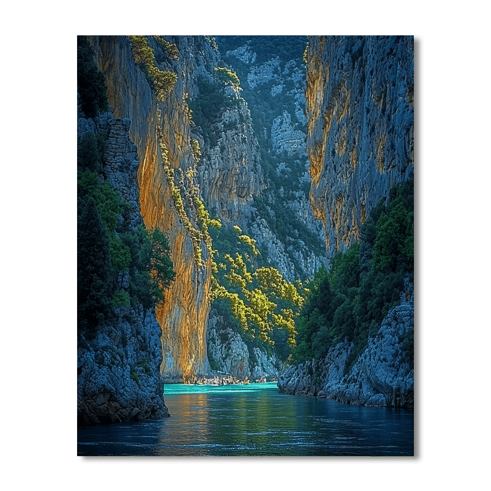 Gorges Du Verdon Numbered Painting Kits