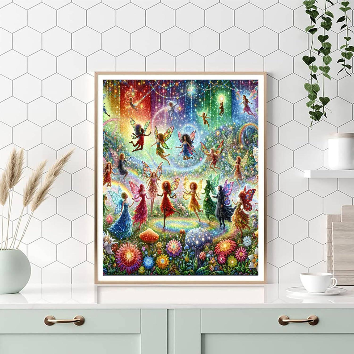 Adventure In Fairy Land DIY Paint By Numbers