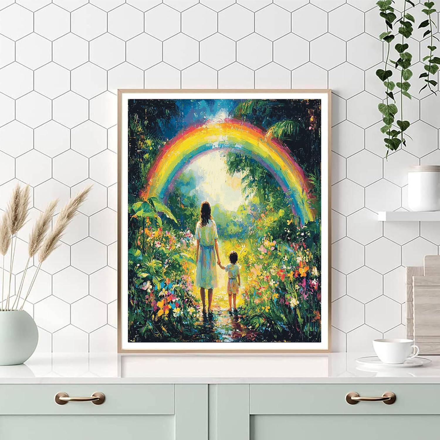 Together Under The Rainbow Paint By Number