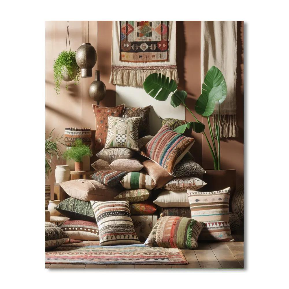 Boho Chic Paradise Paint By Color