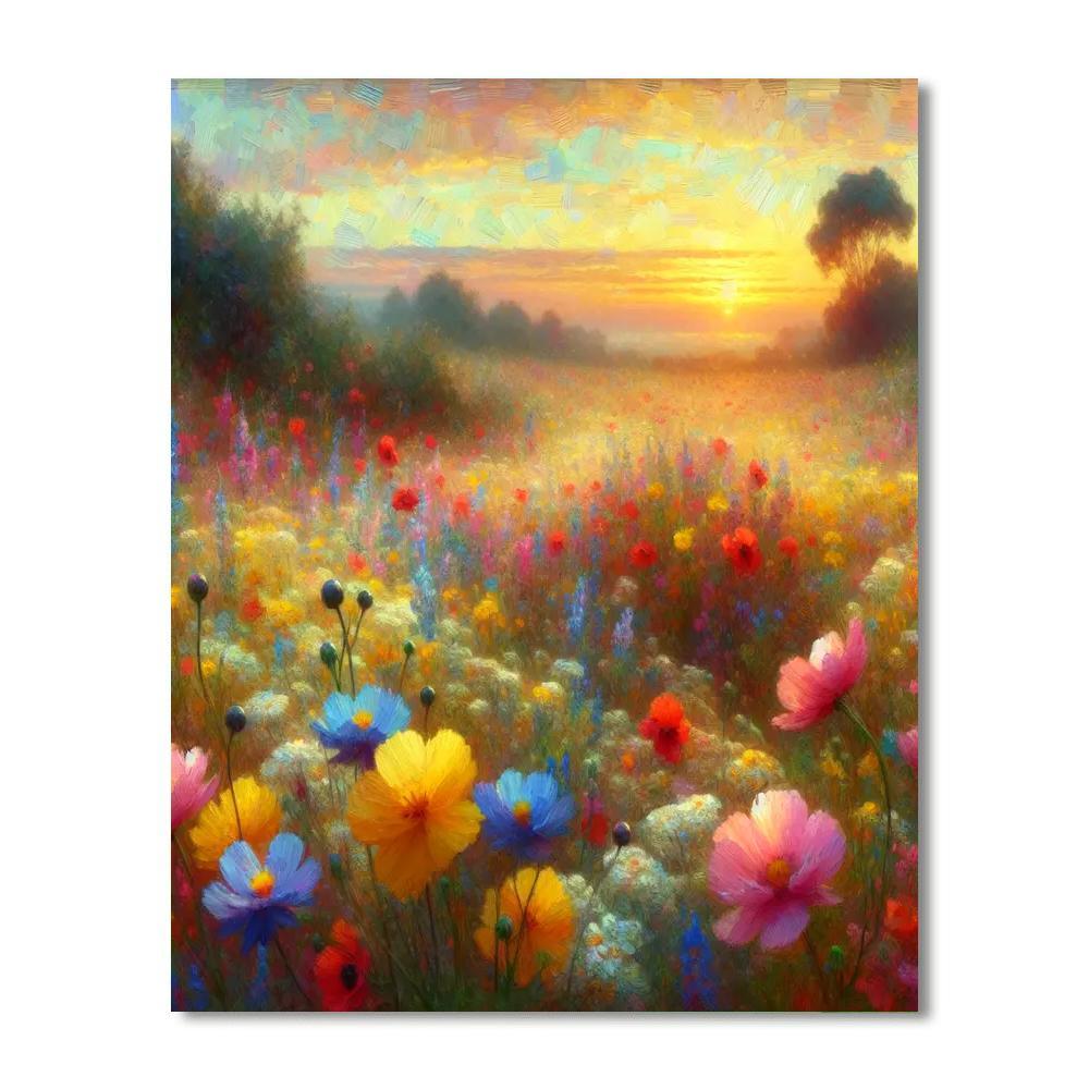 Floral Wilderness Adventure Numbered Painting Kits