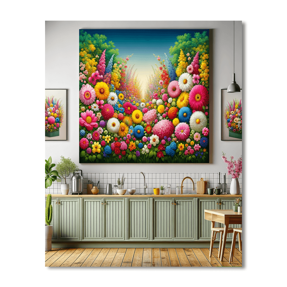 Magical Spring Awakening Numbered Painting Kits