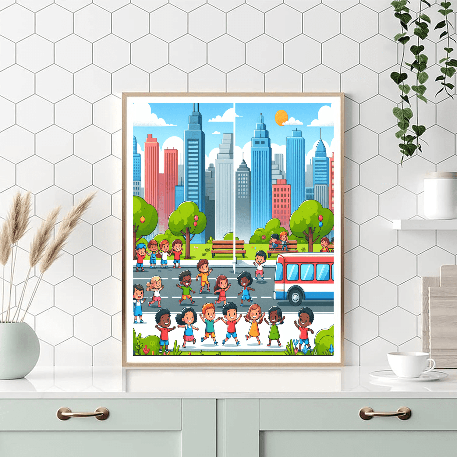 Creative City Adventures Number Painting