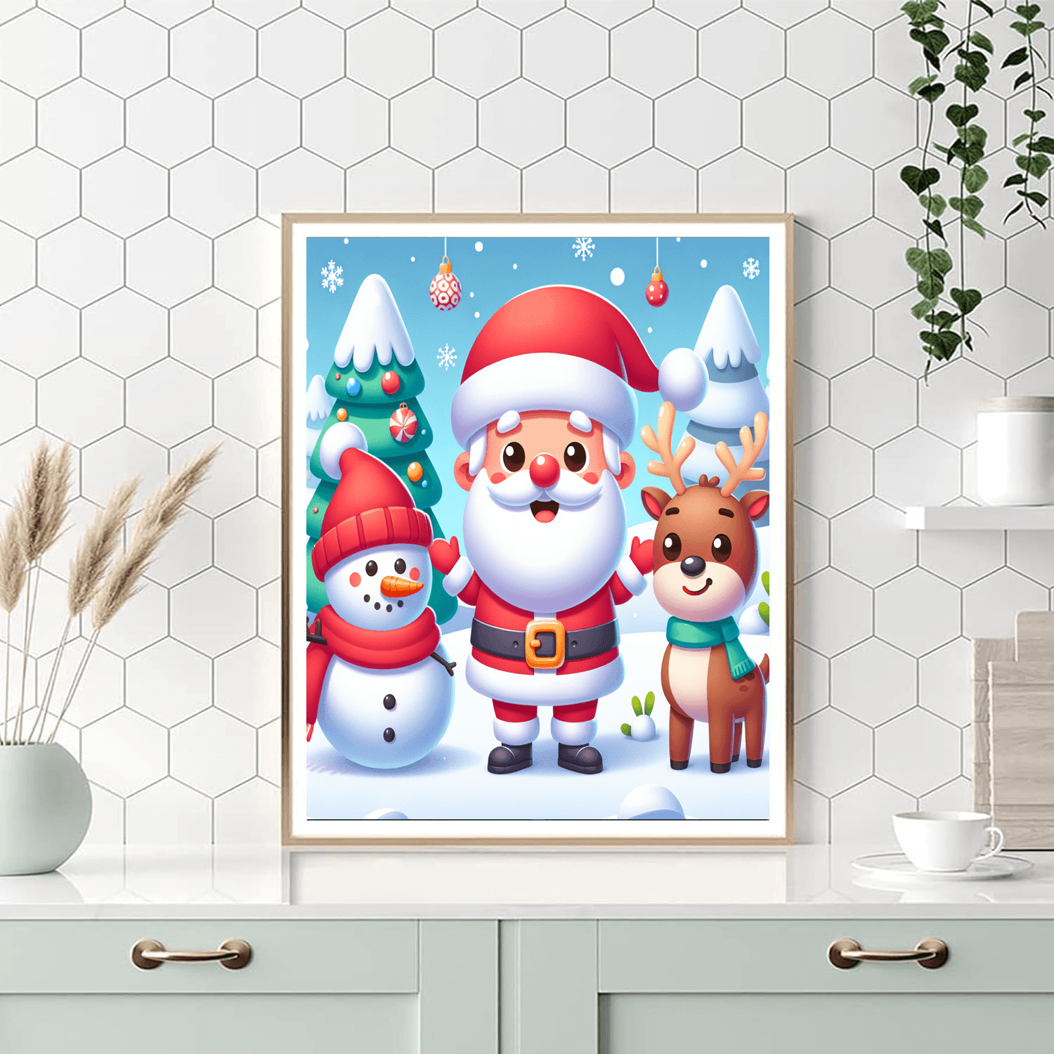 Whimsical Holiday Paint By Number