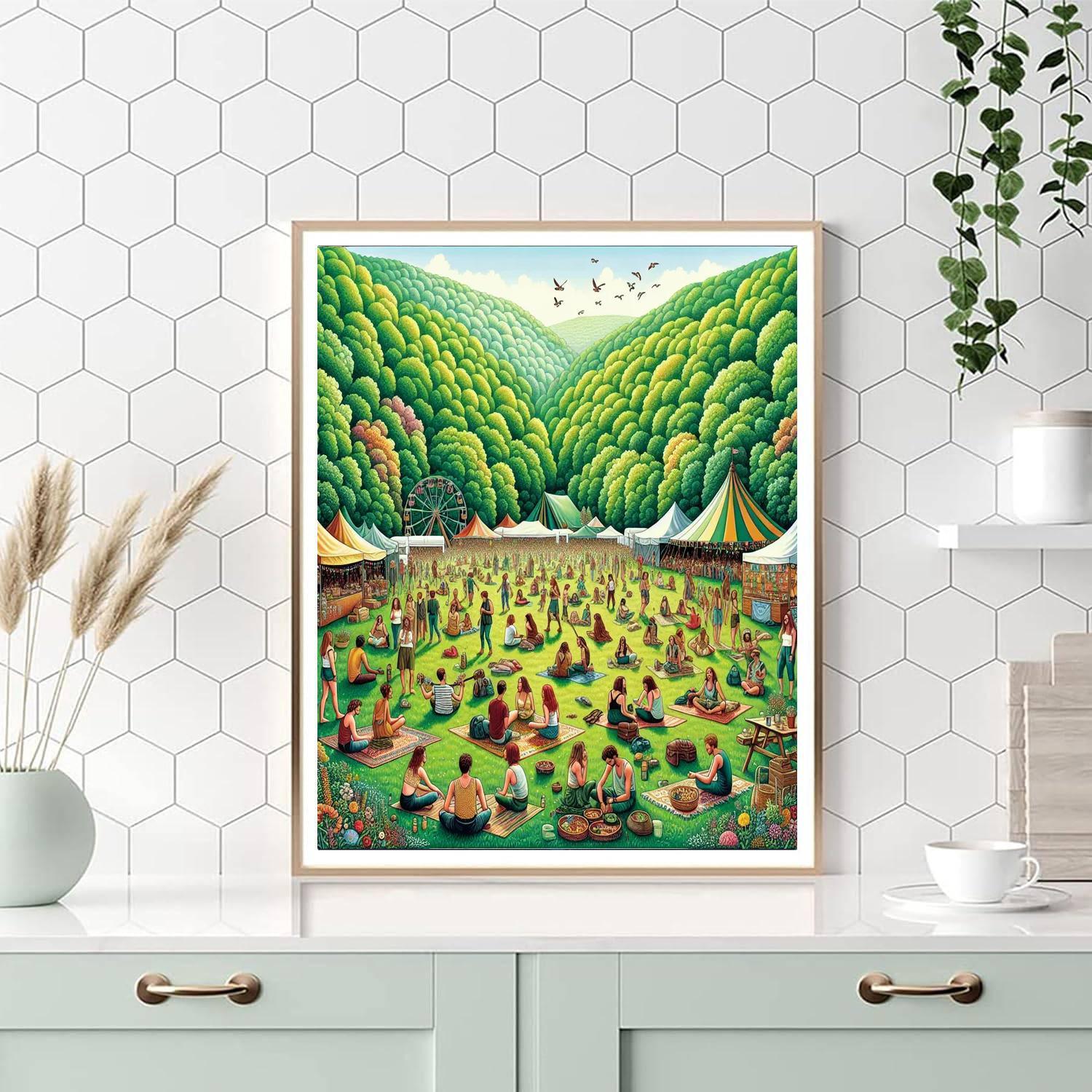 Wilderness Festival - Oxfordshire, England Paint By Number