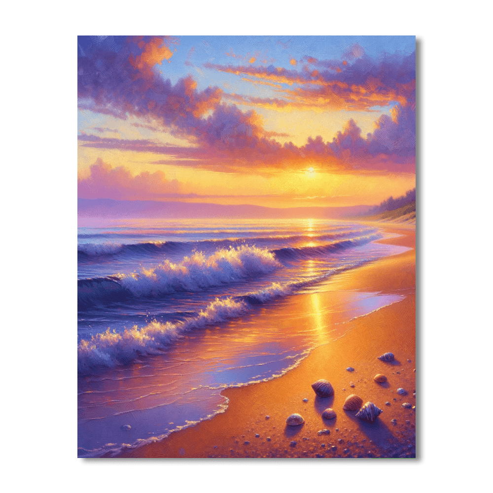 Seaside Symphony Numbered Painting Kits