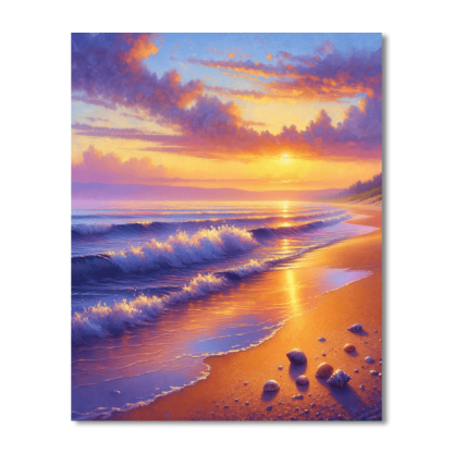Seaside Symphony Numbered Painting Kits