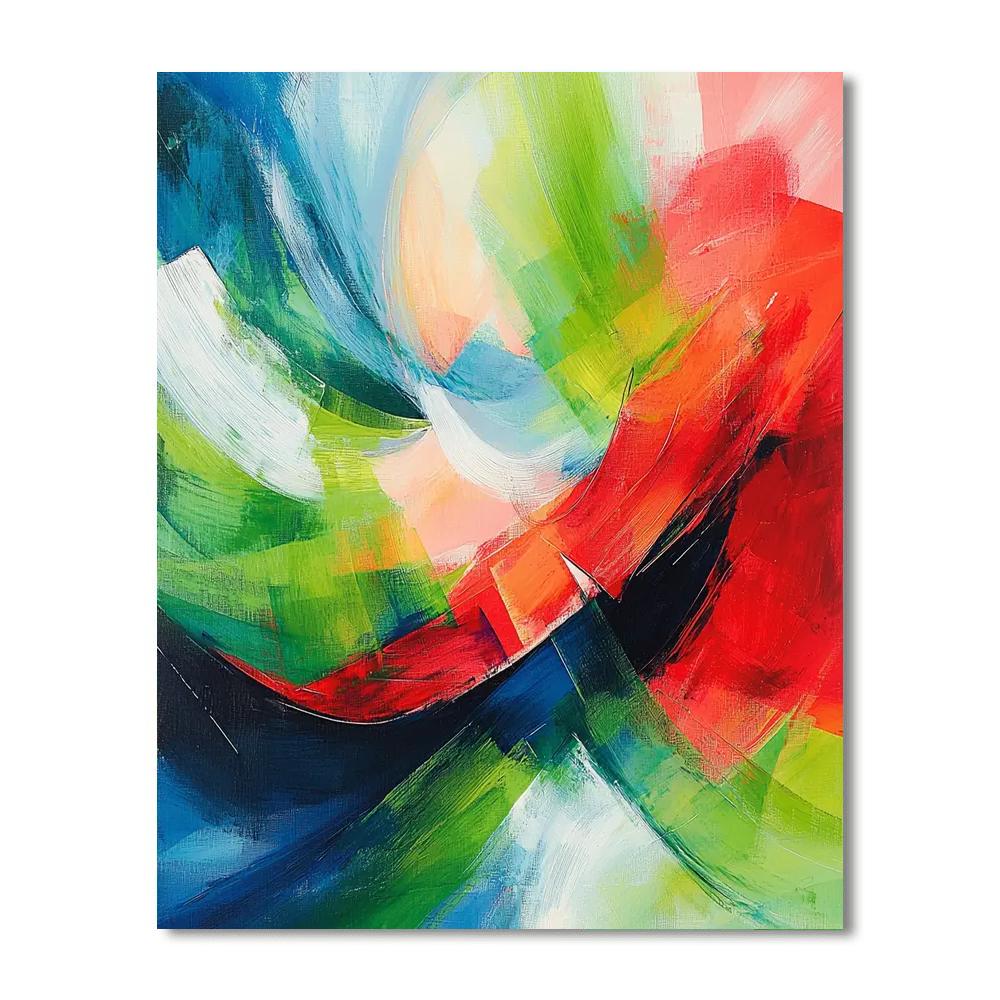 Paul Cézanne Inspired Dynamic Essence  Paint By Numbers Kits