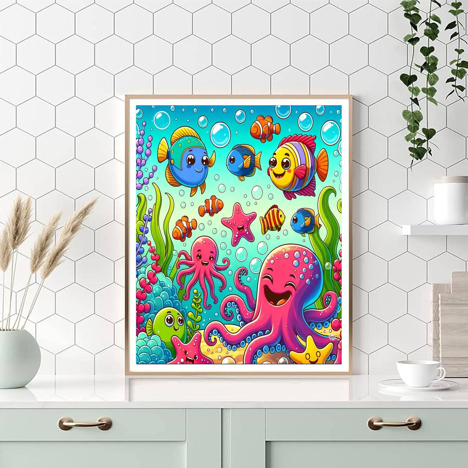 Explore Underwater Adventures Paint By Color