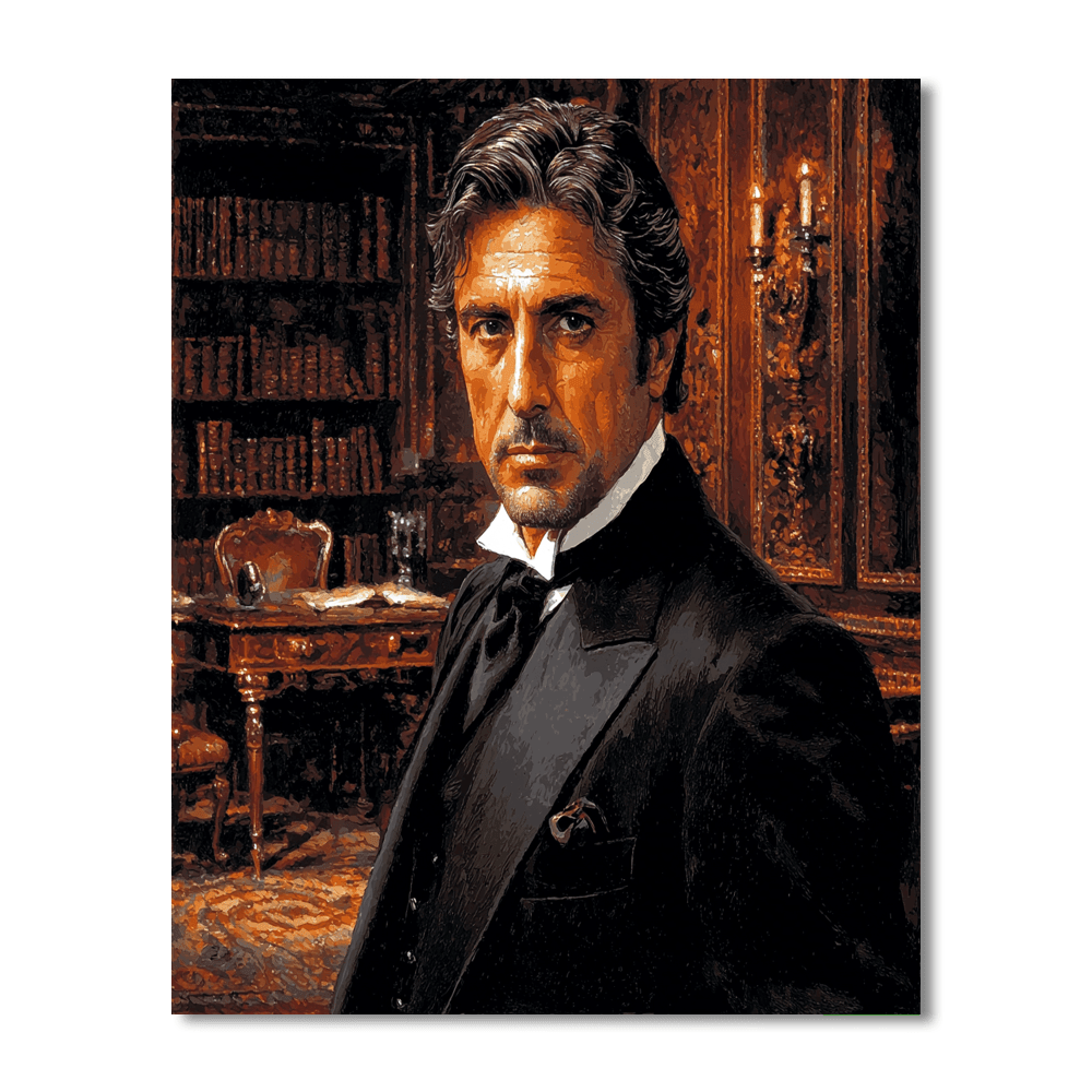 Al Pacino: The Powerful Craft Of Intensity Paint By Numbers Kits