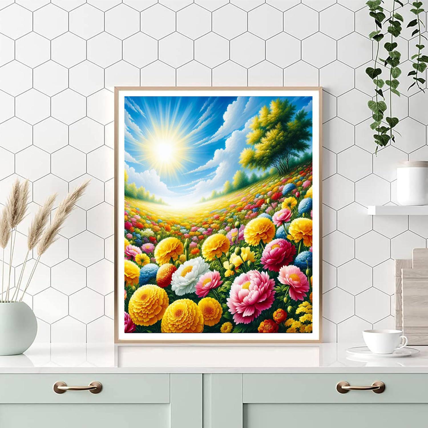 Radiant Field Of Dreams Paint By Numbers