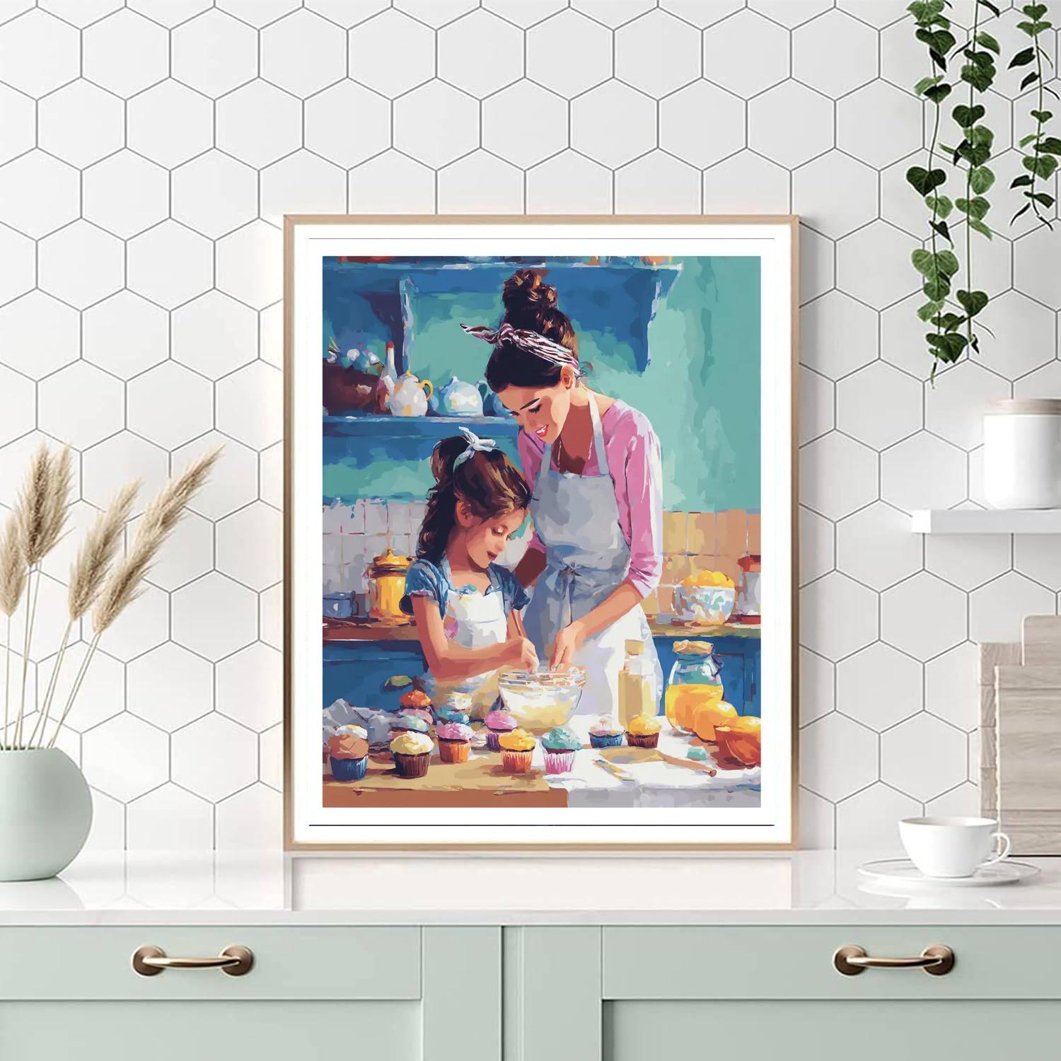 Cupcakes Of Celebration Number Painting