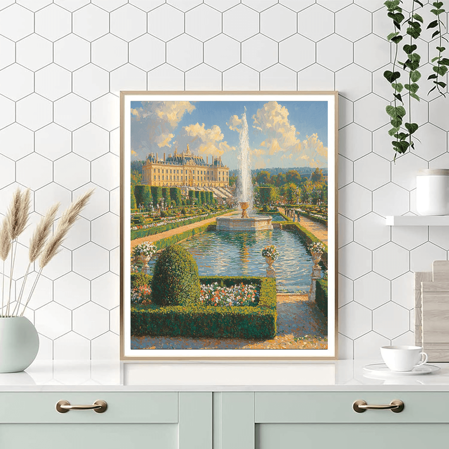 The Gardens Of Versailles Numbered Painting Kits