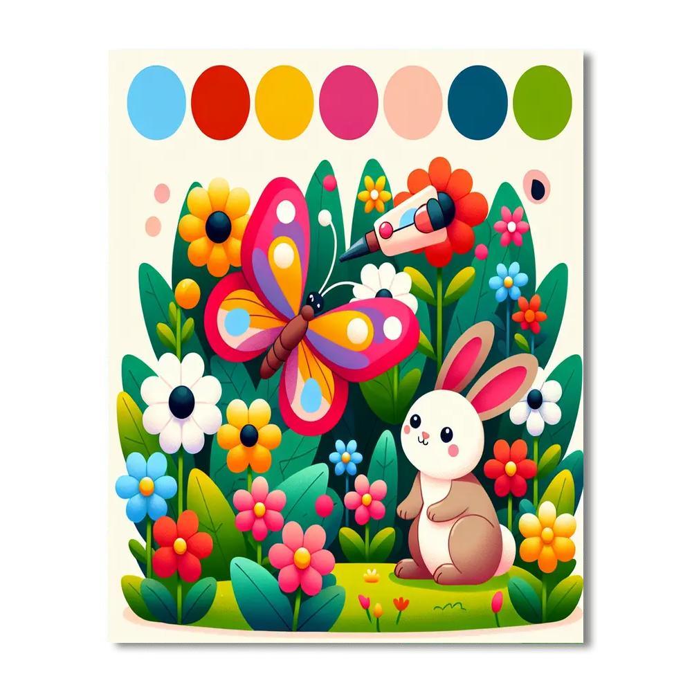 Secret Garden Hideaway Paint By Numbers Kits
