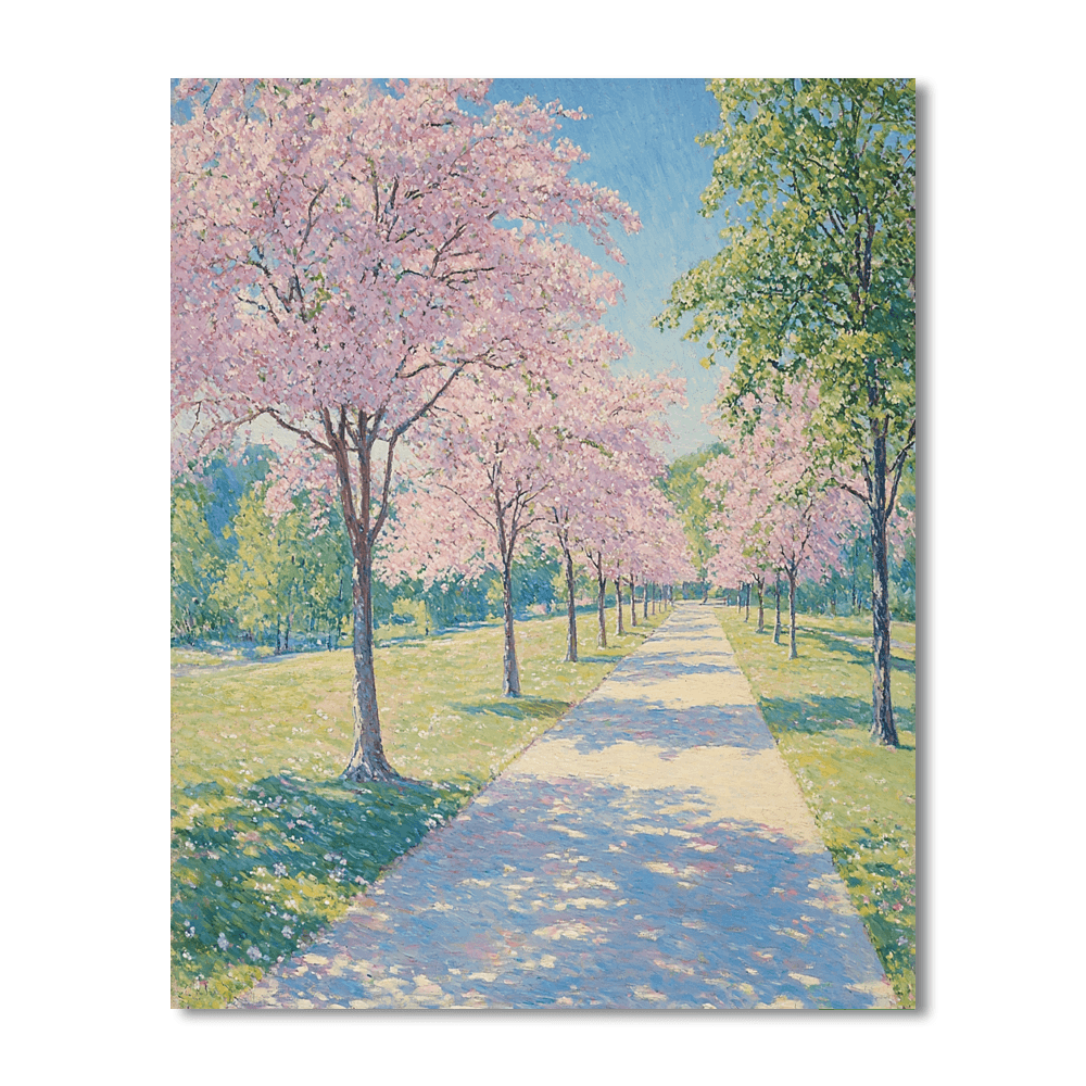Pierre-Auguste Renoir Inspired Impressionist Spring Walk  Painting By Numbers Kit