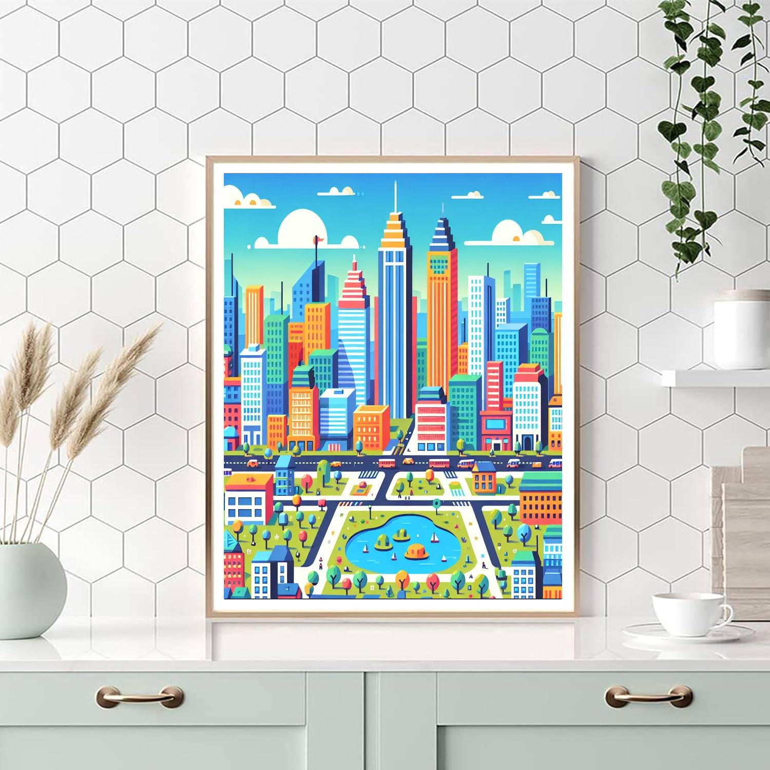 Urban Adventures Paint By Color