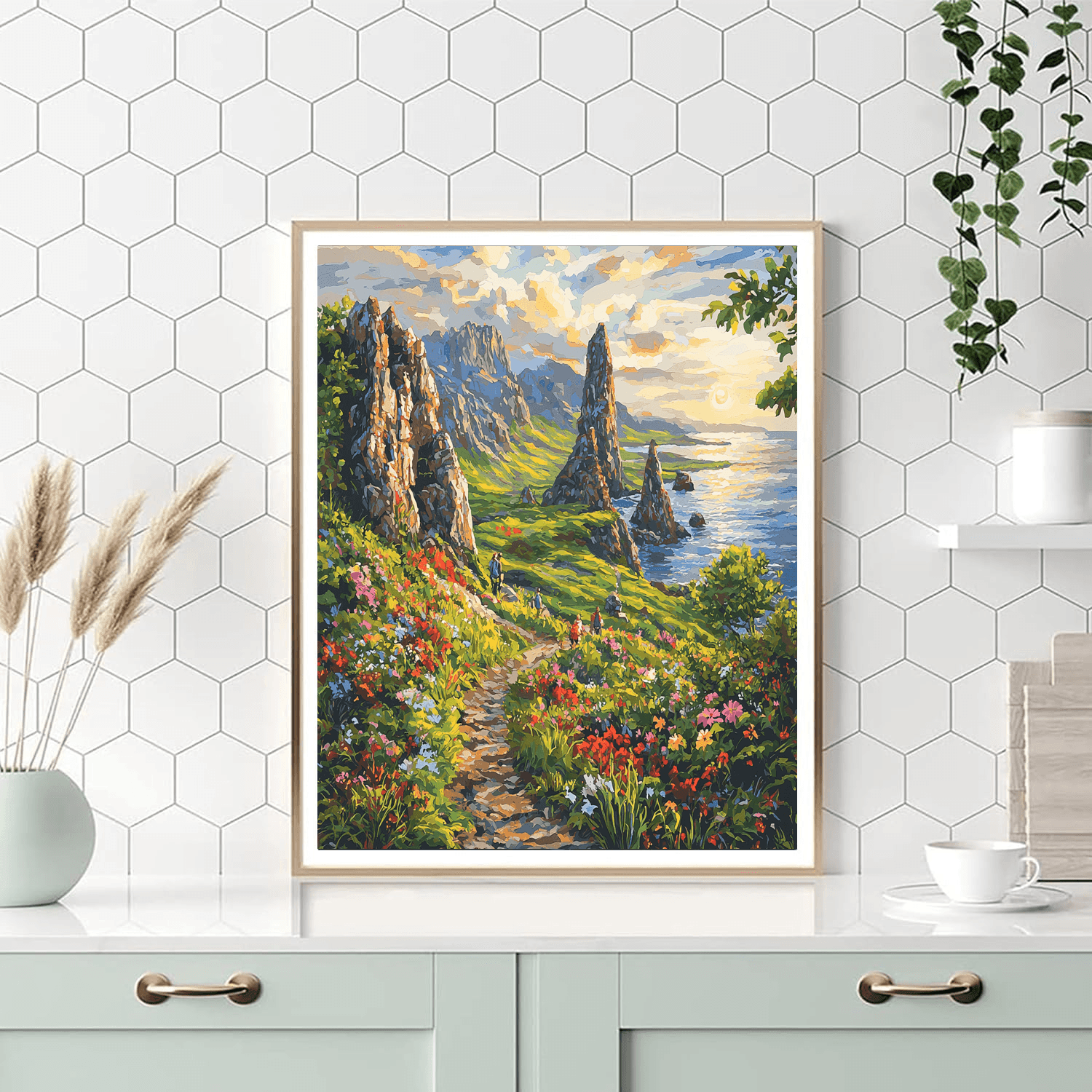 Scotland's Isle Of Skye DIY Paint By Numbers