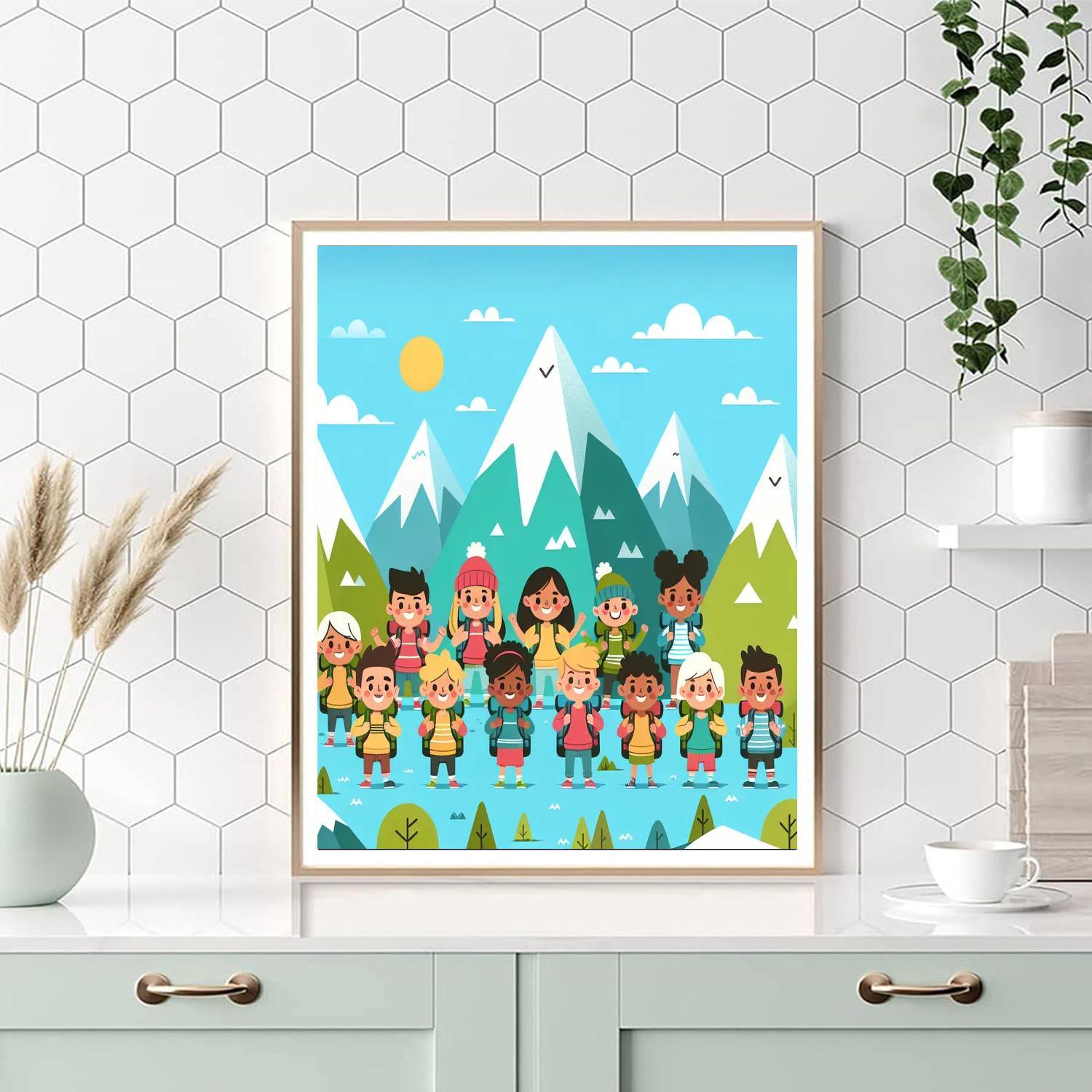 Mountain Expedition Quest Paint By Number